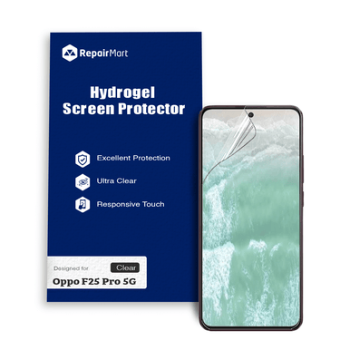 Oppo F25 Pro 5G Compatible Premium Hydrogel Screen Protector With Full Coverage Ultra HD